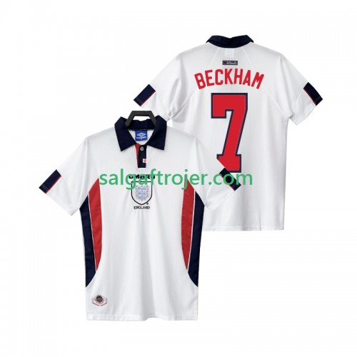 England BECKHAM 7 Fodboldtrøjer Retro Hjemmebanesæt 1998 Kort ærmer England BECKHAM 7 Fodboldtrøjer Retro Hjemmebanesæt 1998 Kort ærmer